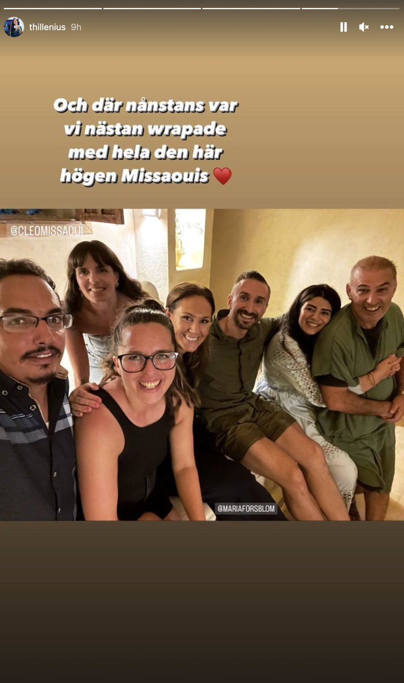 Vad händer här? Skärmavbild: instagram.com/thillenius Vad händer här? Skärmavbild: instagram.com/thillenius